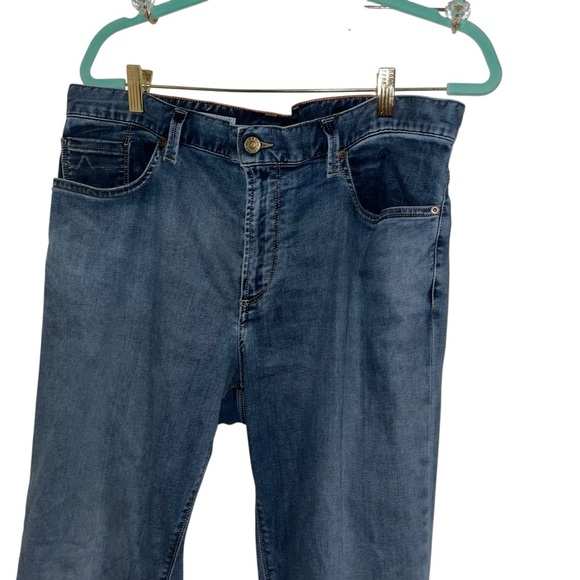 Alberto Luxury T400 Regular Slim Fit Jeans Light Tencel Denim 36 x 34 like new - Picture 3 of 10